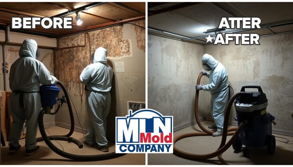 how is mold removed professionally